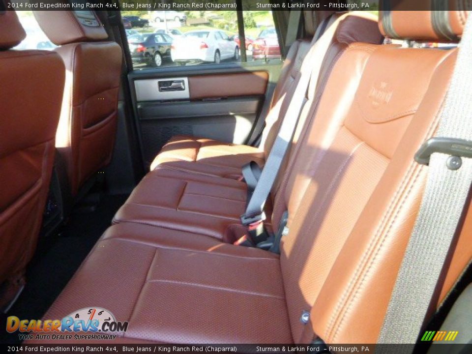 Rear Seat of 2014 Ford Expedition King Ranch 4x4 Photo #9