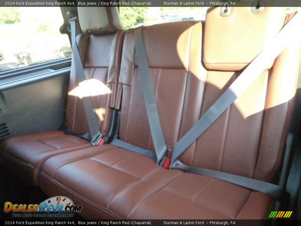 Rear Seat of 2014 Ford Expedition King Ranch 4x4 Photo #11
