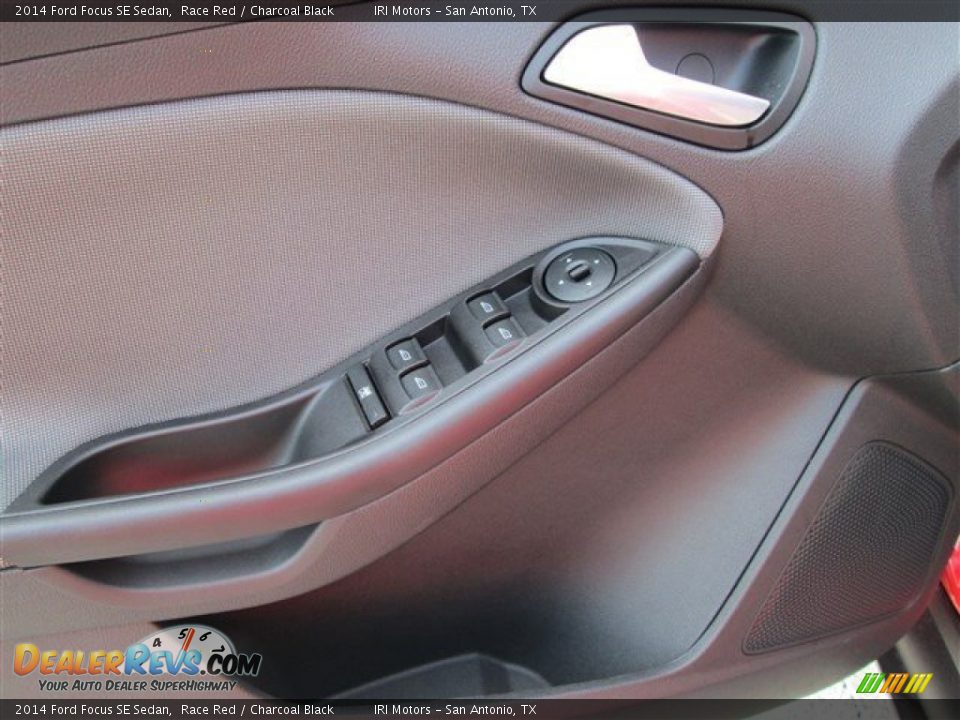 2014 Ford Focus SE Sedan Race Red / Charcoal Black Photo #10