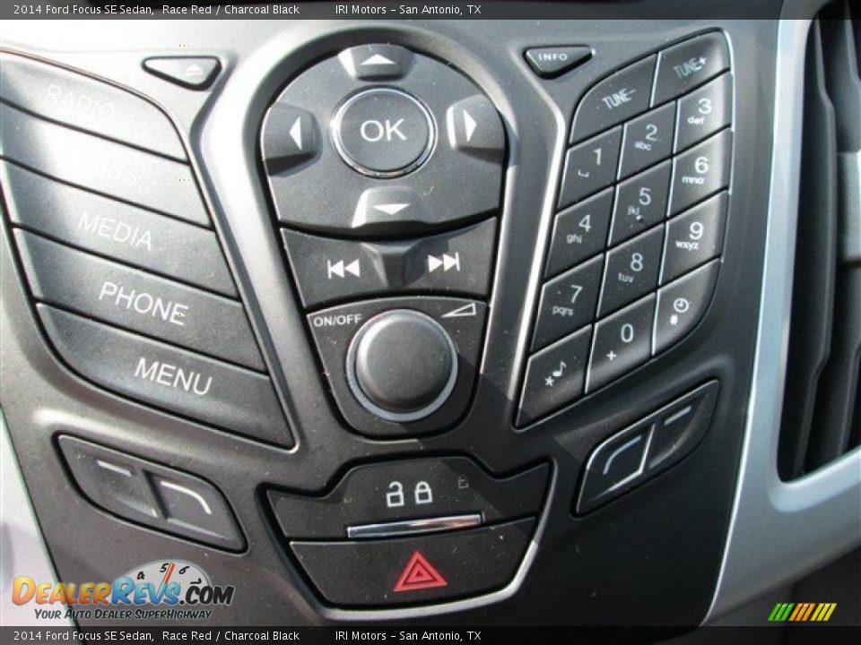 2014 Ford Focus SE Sedan Race Red / Charcoal Black Photo #14