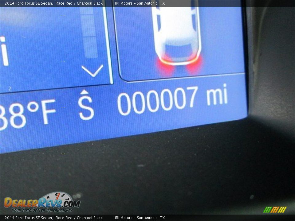 2014 Ford Focus SE Sedan Race Red / Charcoal Black Photo #16