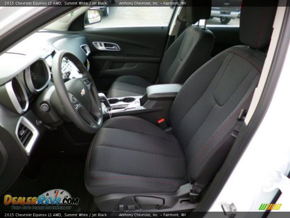 Front Seat of 2015 Chevrolet Equinox LS AWD Photo #15