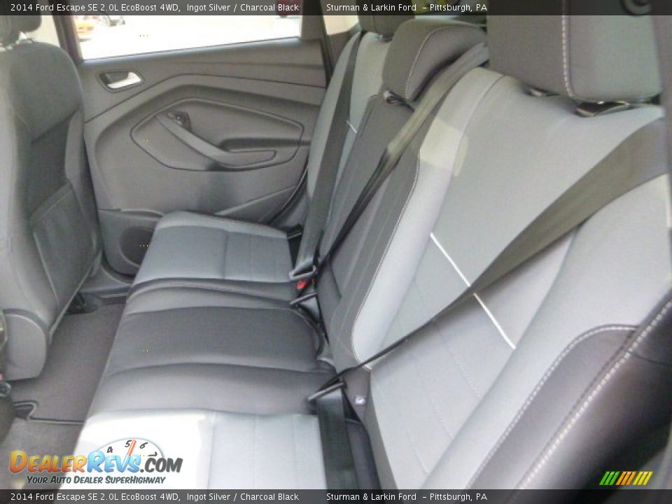 2014 Ford Escape SE 2.0L EcoBoost 4WD Ingot Silver / Charcoal Black Photo #9