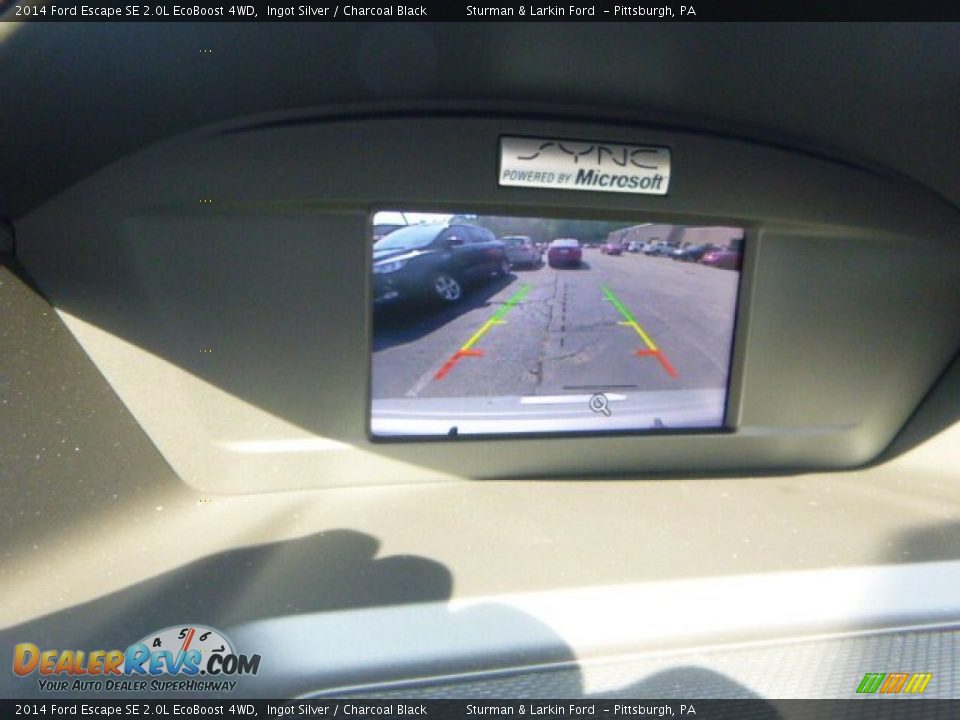 2014 Ford Escape SE 2.0L EcoBoost 4WD Ingot Silver / Charcoal Black Photo #14