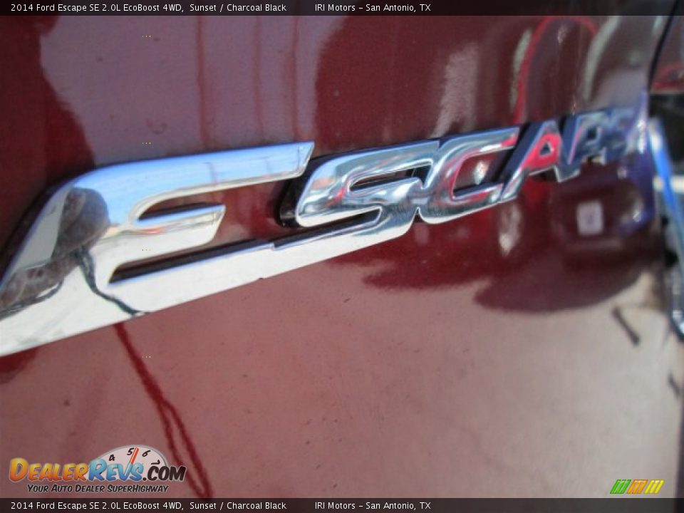 2014 Ford Escape SE 2.0L EcoBoost 4WD Sunset / Charcoal Black Photo #6