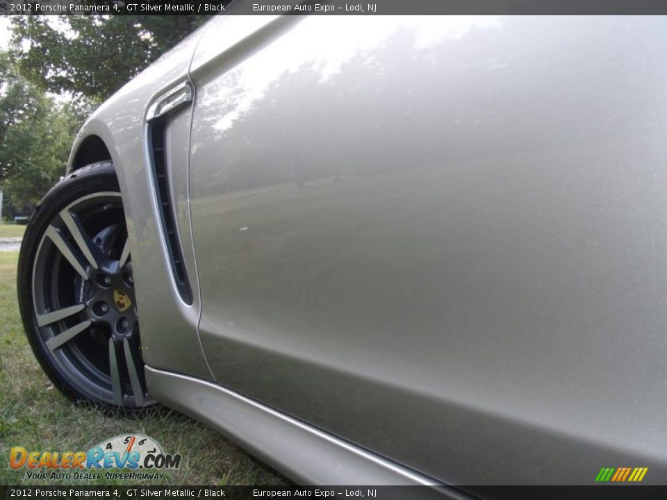 2012 Porsche Panamera 4 GT Silver Metallic / Black Photo #15