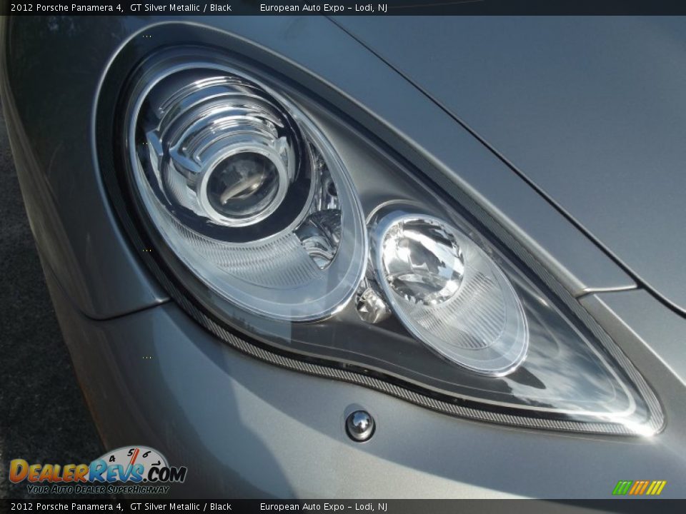 2012 Porsche Panamera 4 GT Silver Metallic / Black Photo #23