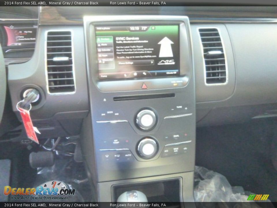 2014 Ford Flex SEL AWD Mineral Gray / Charcoal Black Photo #15