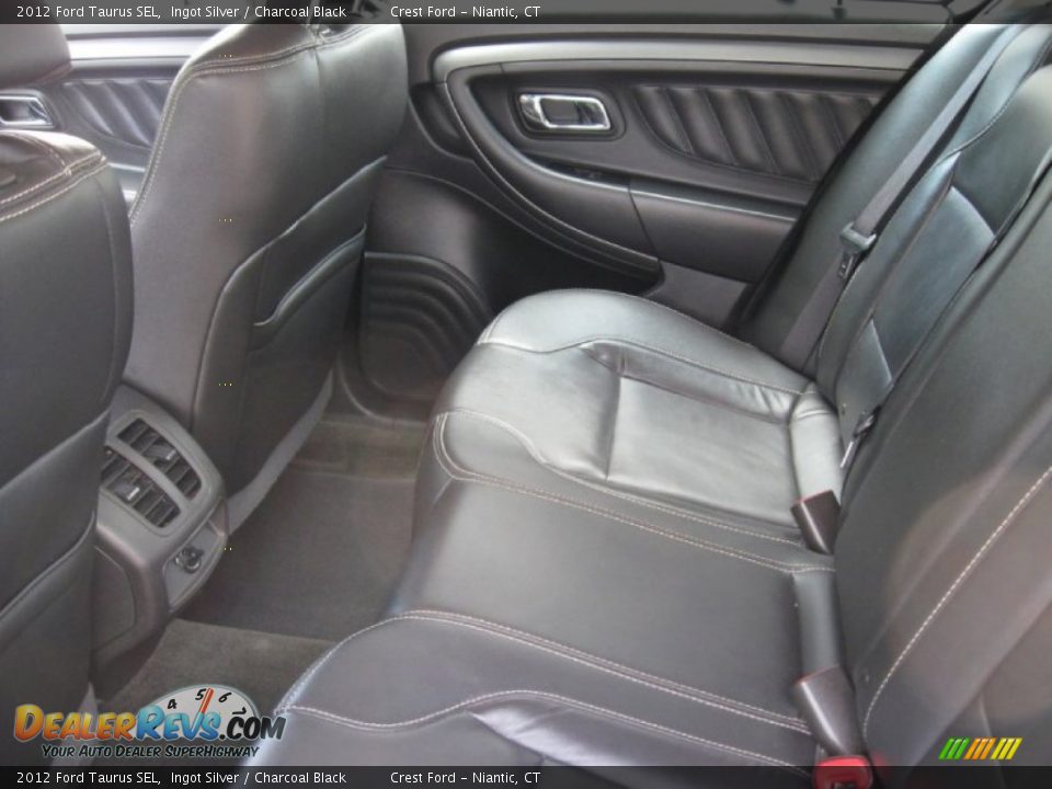 2012 Ford Taurus SEL Ingot Silver / Charcoal Black Photo #13