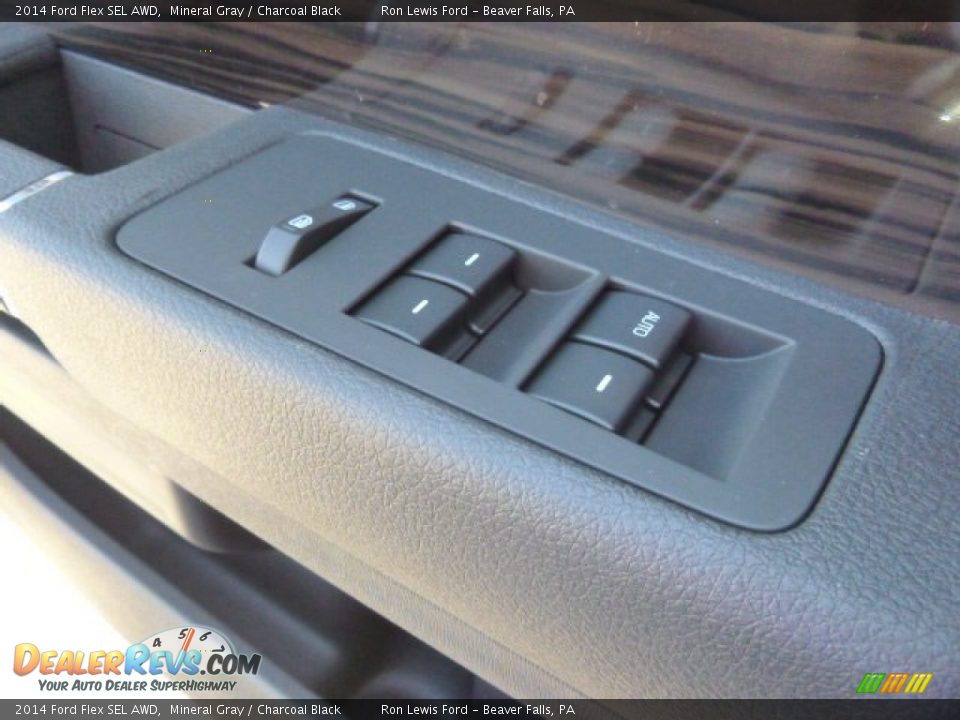 2014 Ford Flex SEL AWD Mineral Gray / Charcoal Black Photo #19