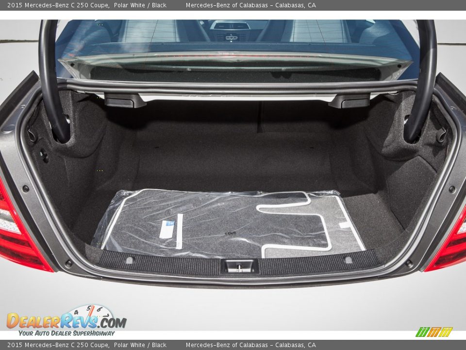 2015 Mercedes-Benz C 250 Coupe Polar White / Black Photo #4