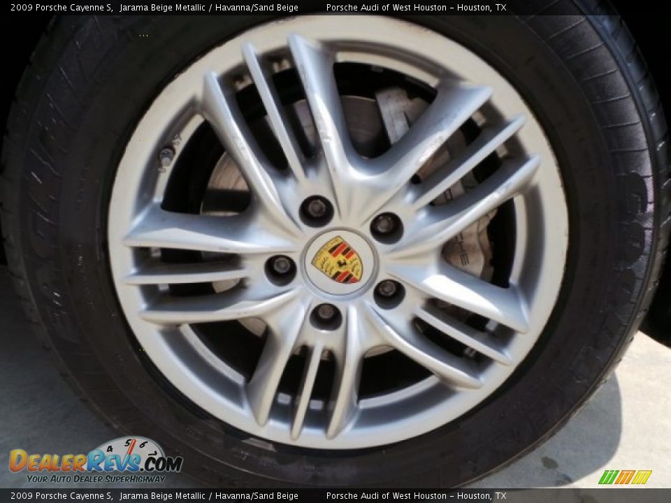2009 Porsche Cayenne S Jarama Beige Metallic / Havanna/Sand Beige Photo #10