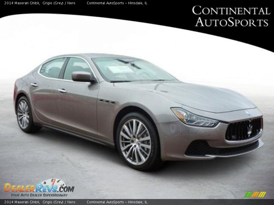 2014 Maserati Ghibli Grigio (Grey) / Nero Photo #7