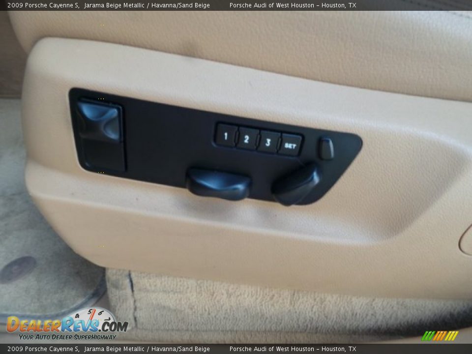 2009 Porsche Cayenne S Jarama Beige Metallic / Havanna/Sand Beige Photo #18