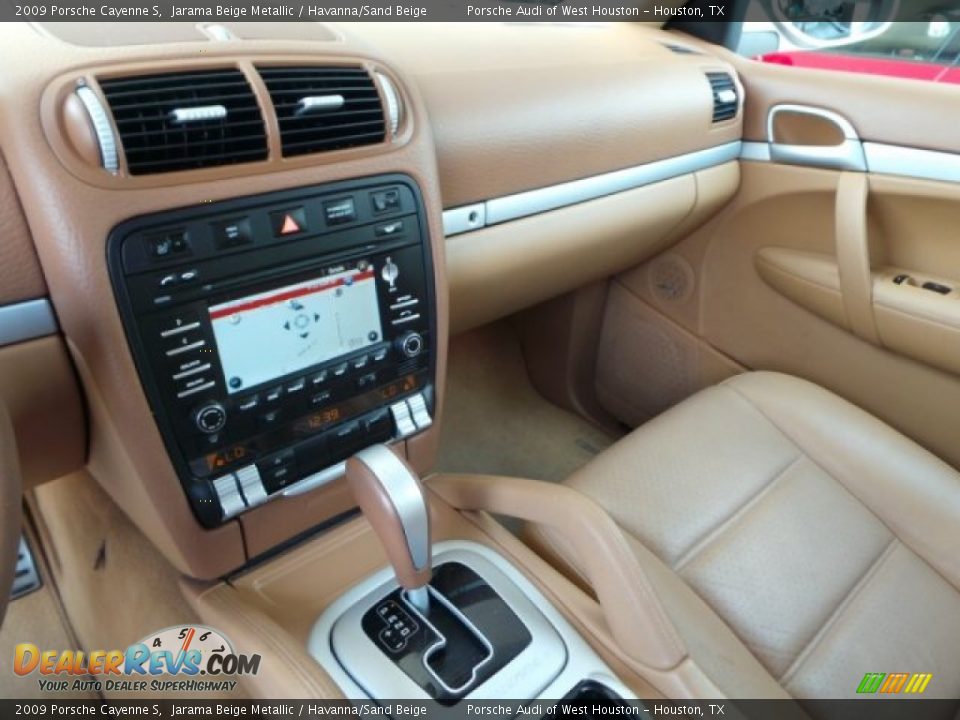 2009 Porsche Cayenne S Jarama Beige Metallic / Havanna/Sand Beige Photo #19