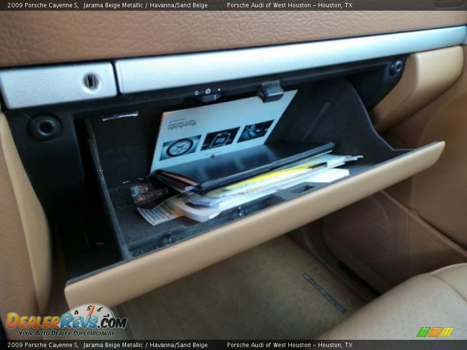 2009 Porsche Cayenne S Jarama Beige Metallic / Havanna/Sand Beige Photo #21
