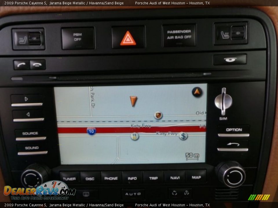 2009 Porsche Cayenne S Jarama Beige Metallic / Havanna/Sand Beige Photo #22