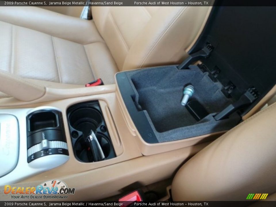 2009 Porsche Cayenne S Jarama Beige Metallic / Havanna/Sand Beige Photo #25