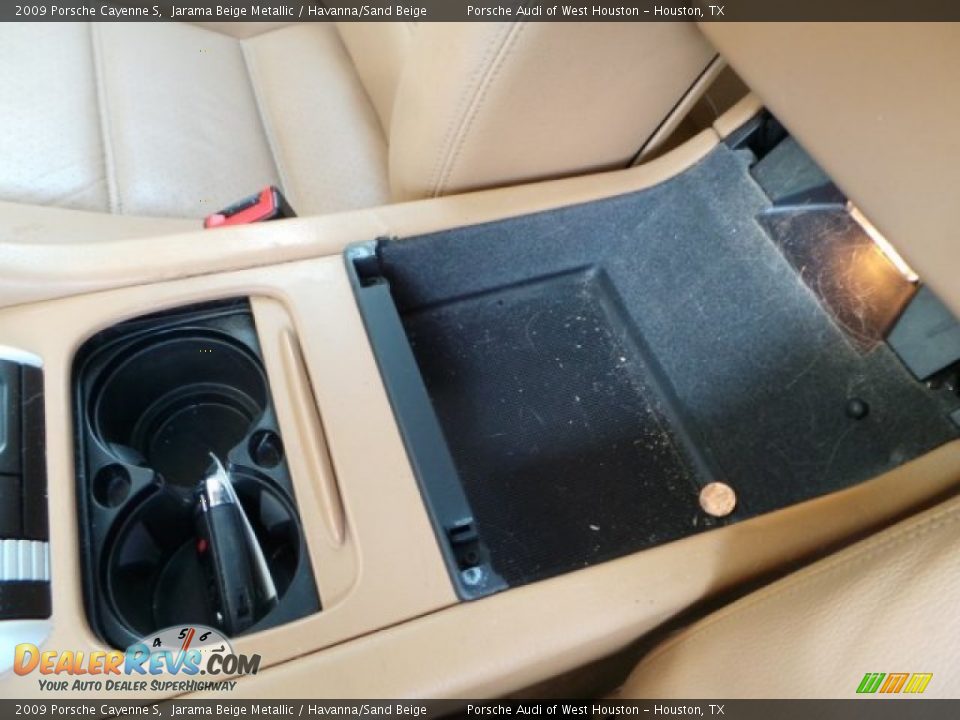2009 Porsche Cayenne S Jarama Beige Metallic / Havanna/Sand Beige Photo #26