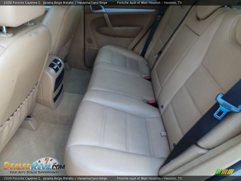 2009 Porsche Cayenne S Jarama Beige Metallic / Havanna/Sand Beige Photo #31