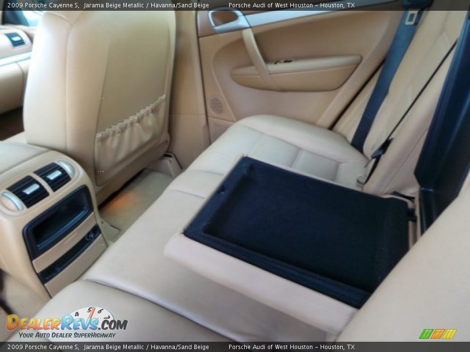 2009 Porsche Cayenne S Jarama Beige Metallic / Havanna/Sand Beige Photo #32