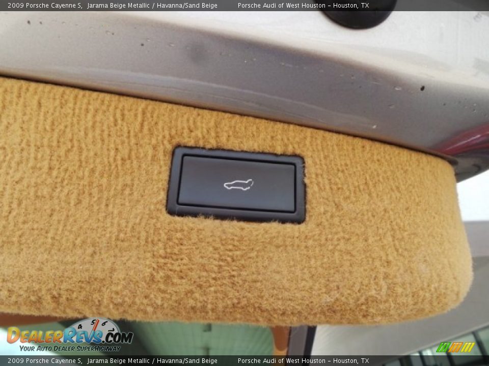 2009 Porsche Cayenne S Jarama Beige Metallic / Havanna/Sand Beige Photo #36