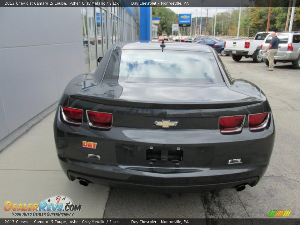 2013 Chevrolet Camaro LS Coupe Ashen Gray Metallic / Black Photo #5