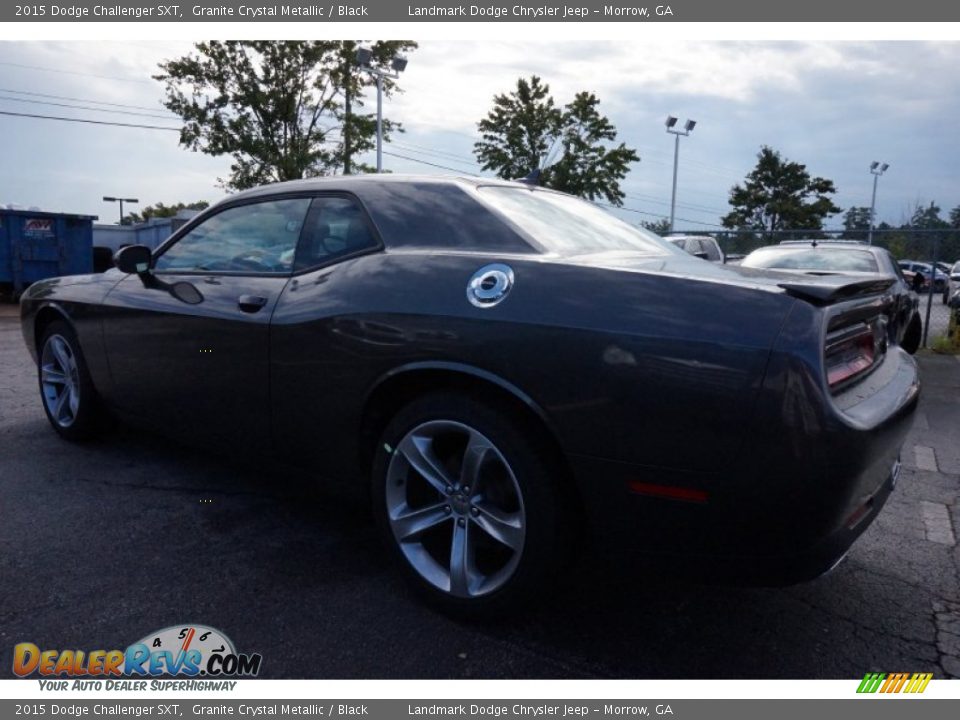 2015 Dodge Challenger SXT Granite Crystal Metallic / Black Photo #2