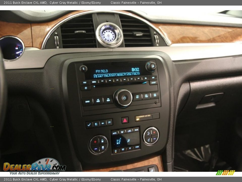 2011 Buick Enclave CXL AWD Cyber Gray Metallic / Ebony/Ebony Photo #10