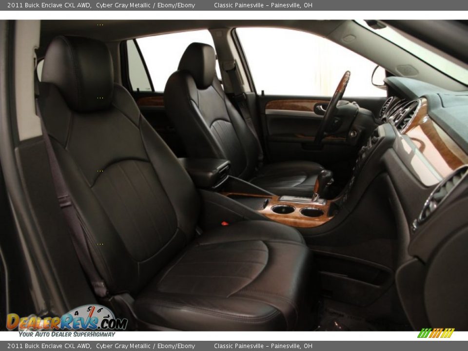 2011 Buick Enclave CXL AWD Cyber Gray Metallic / Ebony/Ebony Photo #13