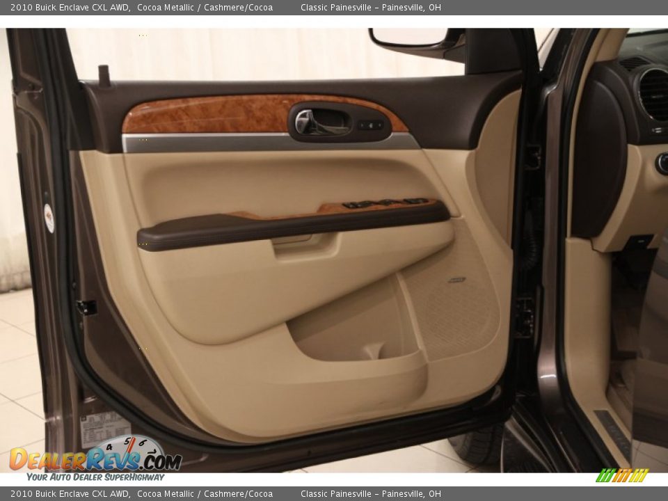 2010 Buick Enclave CXL AWD Cocoa Metallic / Cashmere/Cocoa Photo #4