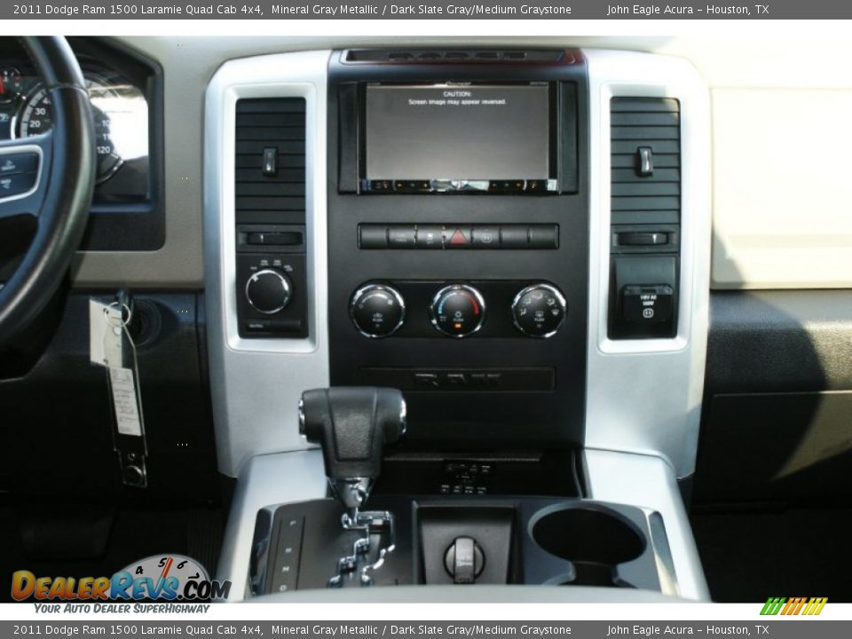 2011 Dodge Ram 1500 Laramie Quad Cab 4x4 Mineral Gray Metallic / Dark Slate Gray/Medium Graystone Photo #27