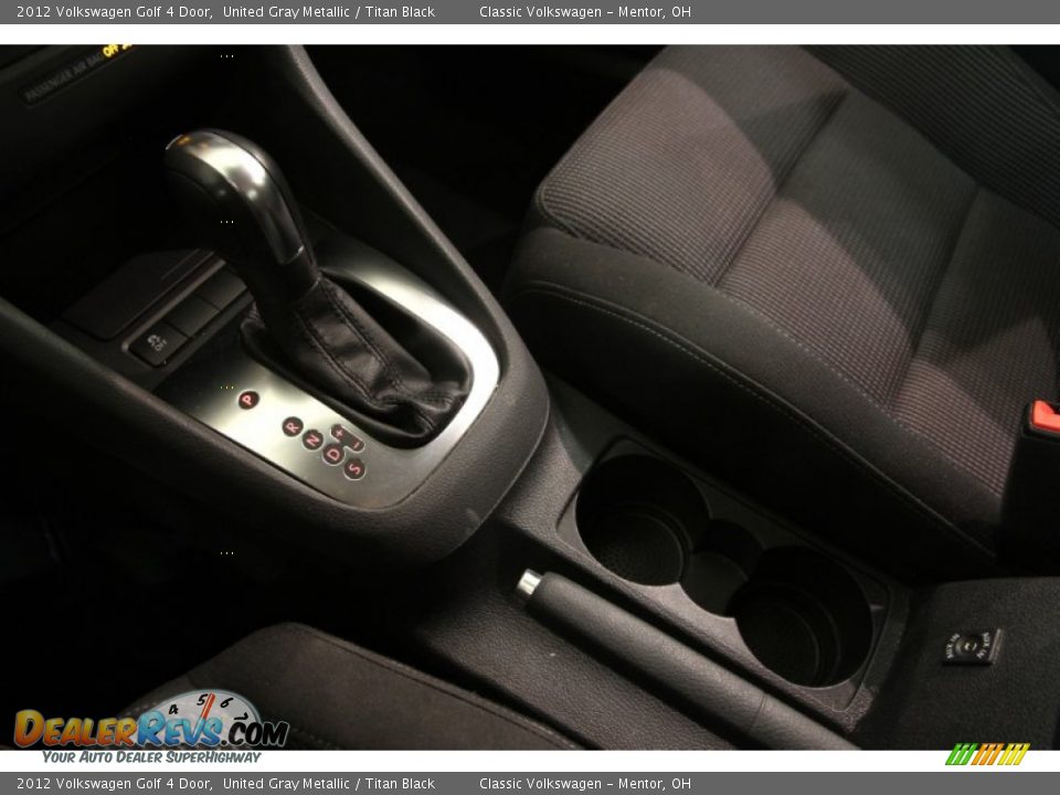 2012 Volkswagen Golf 4 Door United Gray Metallic / Titan Black Photo #13
