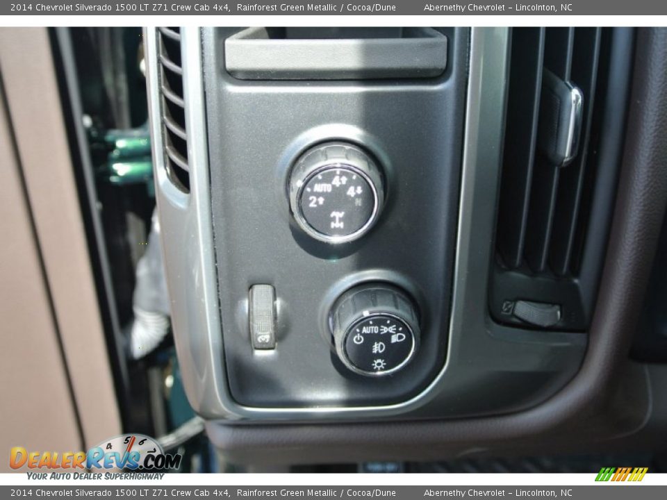 2014 Chevrolet Silverado 1500 LT Z71 Crew Cab 4x4 Rainforest Green Metallic / Cocoa/Dune Photo #10