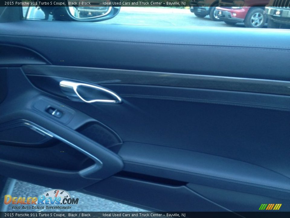2015 Porsche 911 Turbo S Coupe Black / Black Photo #16