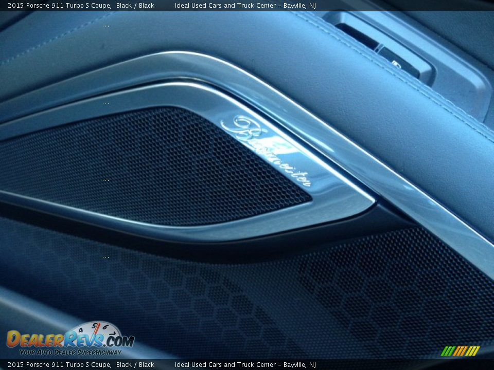 2015 Porsche 911 Turbo S Coupe Black / Black Photo #17