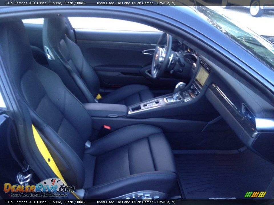 2015 Porsche 911 Turbo S Coupe Black / Black Photo #20