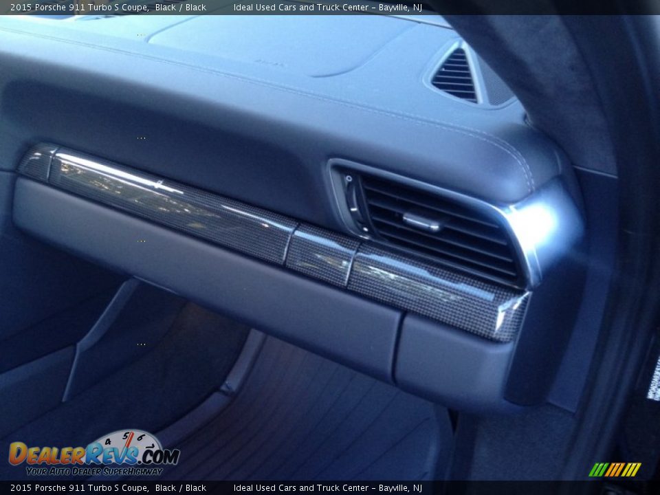 2015 Porsche 911 Turbo S Coupe Black / Black Photo #21