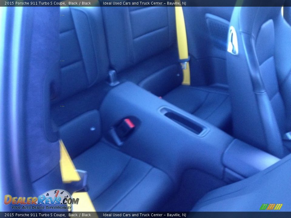 2015 Porsche 911 Turbo S Coupe Black / Black Photo #22