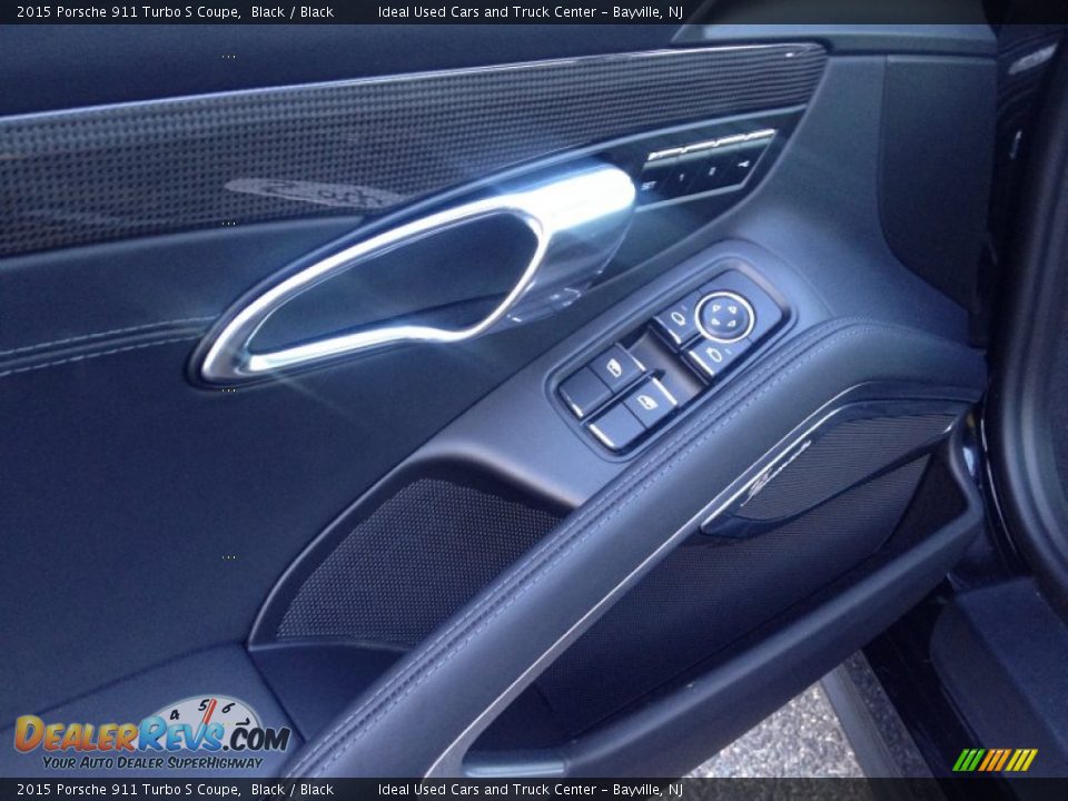 2015 Porsche 911 Turbo S Coupe Black / Black Photo #24