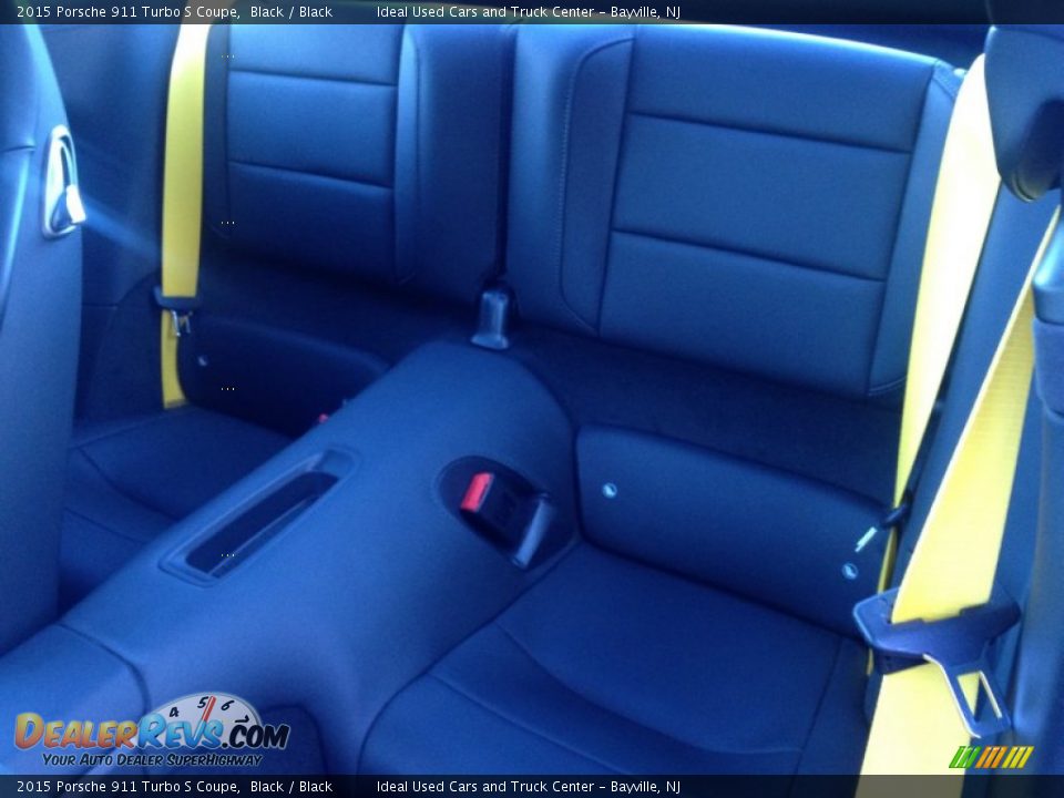 2015 Porsche 911 Turbo S Coupe Black / Black Photo #25