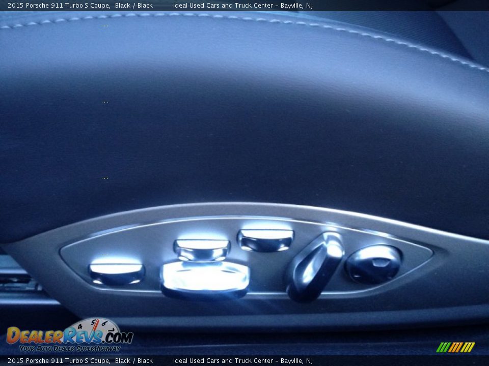 2015 Porsche 911 Turbo S Coupe Black / Black Photo #29