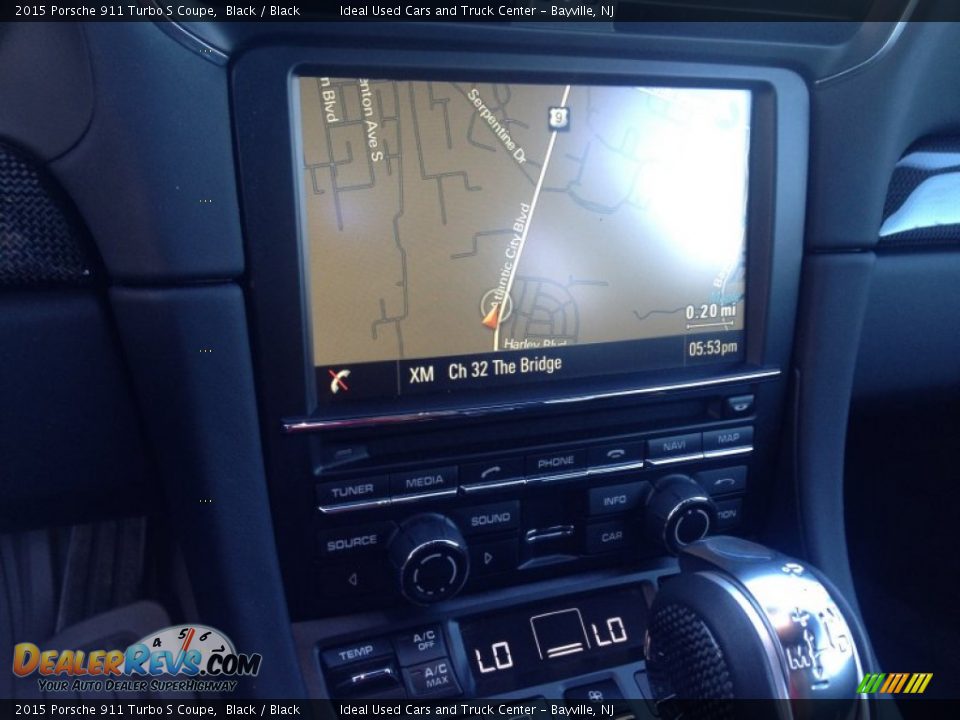 2015 Porsche 911 Turbo S Coupe Black / Black Photo #34