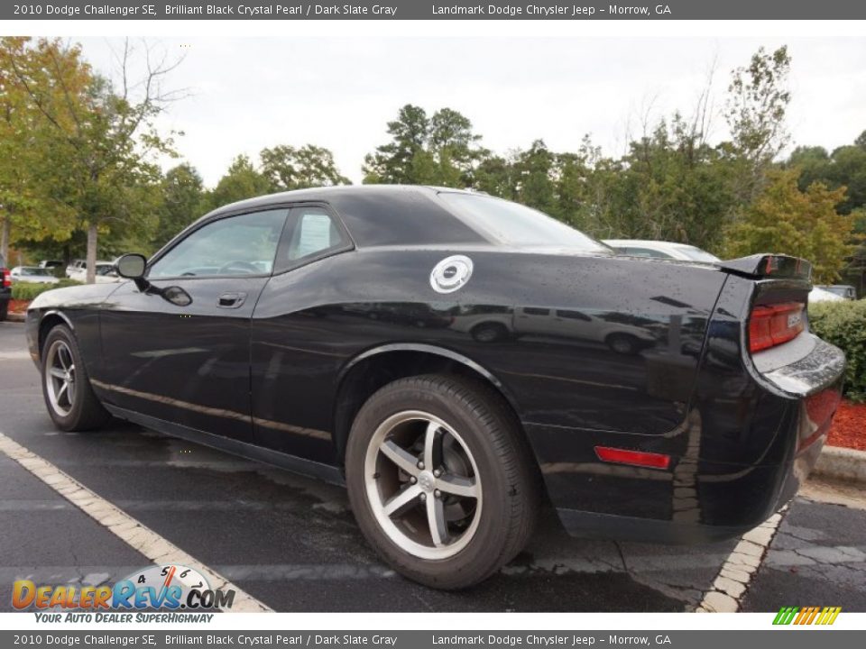 2010 Dodge Challenger SE Brilliant Black Crystal Pearl / Dark Slate Gray Photo #2