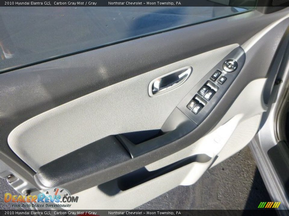 2010 Hyundai Elantra GLS Carbon Gray Mist / Gray Photo #13