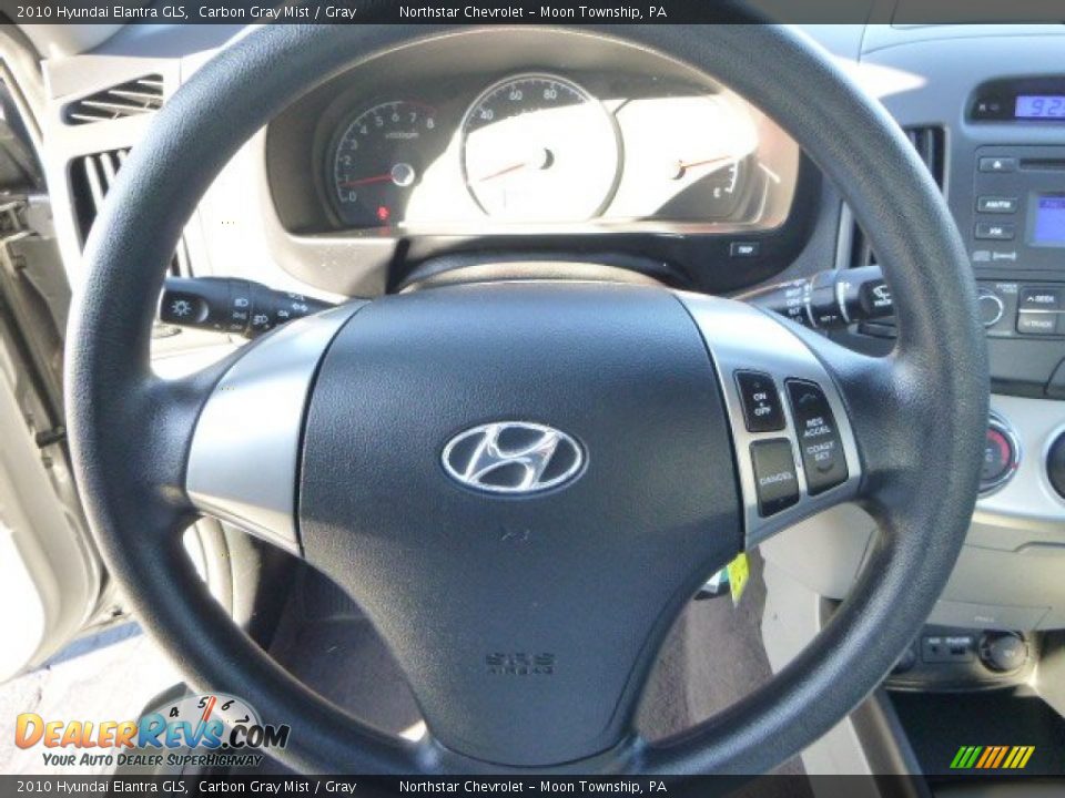 2010 Hyundai Elantra GLS Carbon Gray Mist / Gray Photo #16