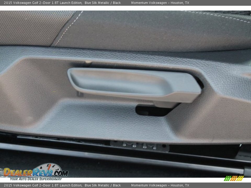 2015 Volkswagen Golf 2-Door 1.8T Launch Edition Blue Silk Metallic / Black Photo #9