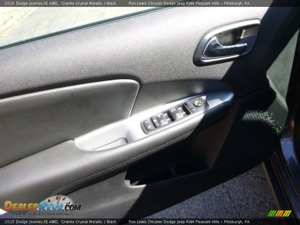 2015 Dodge Journey SE AWD Granite Crystal Metallic / Black Photo #18