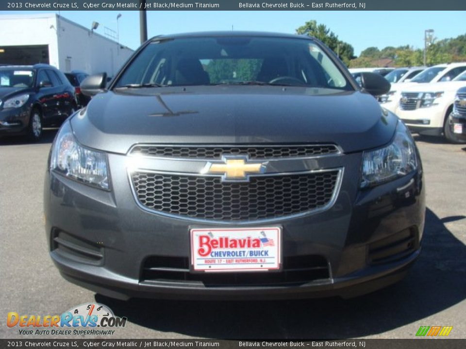 2013 Chevrolet Cruze LS Cyber Gray Metallic / Jet Black/Medium Titanium Photo #2