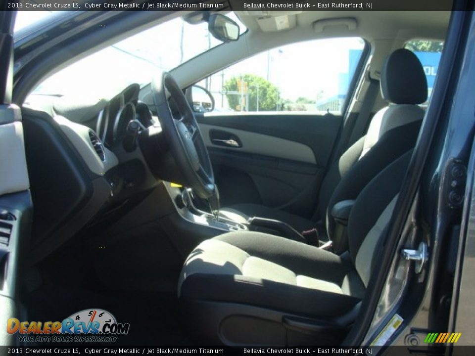 2013 Chevrolet Cruze LS Cyber Gray Metallic / Jet Black/Medium Titanium Photo #7